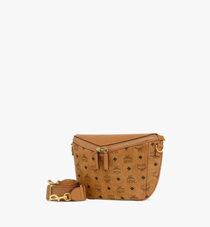 Sac à bandoulière Diamant 3D en mélange de cuir Visetos
