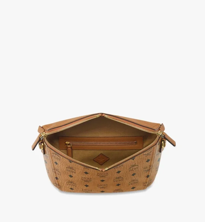 Sac à bandoulière Diamant 3D en mélange de cuir Visetos