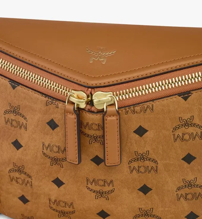 Sac à bandoulière Diamant 3D en mélange de cuir Visetos