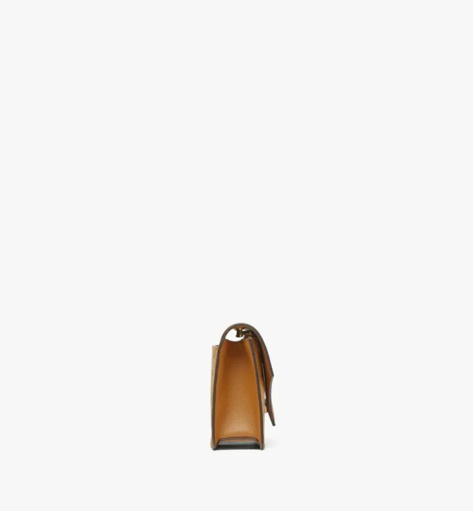 Sac à bandoulière Diamond en cuir Visetos mélangé