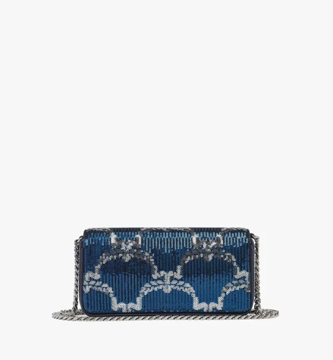 Sac à bandoulière Himmel en cuir Monogram à paillettes Sac à bandoulière Himmel en cuir Monogram à paillettes