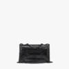 Sac à bandoulière matelassé Travia en cuir froissé Sac à bandoulière matelassé Travia en cuir froissé