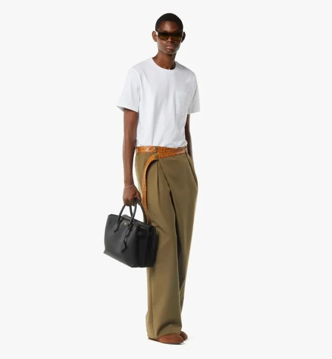 Sac cabas Milla en cuir grainé