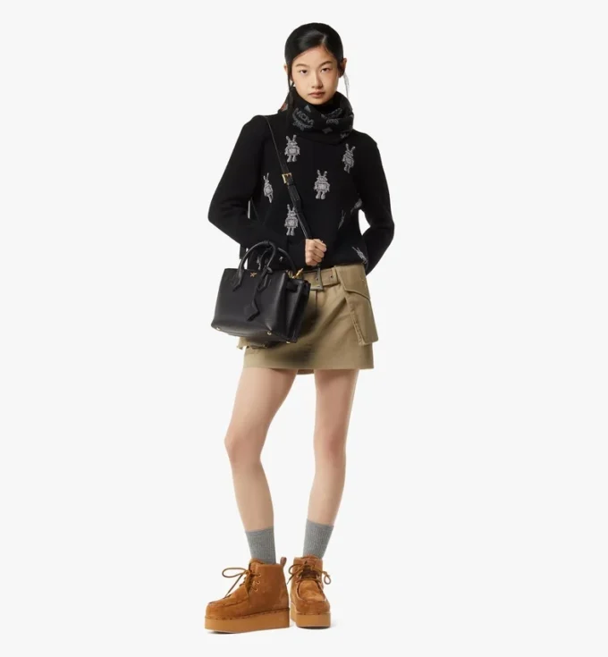 Sac cabas Milla en cuir grainé Sac cabas Milla en cuir grainé