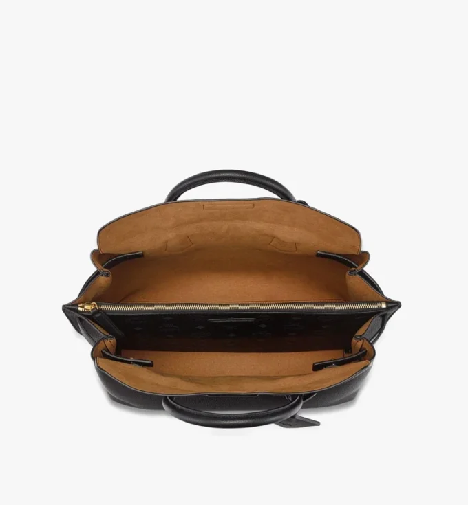 Sac cabas Milla en cuir grainé