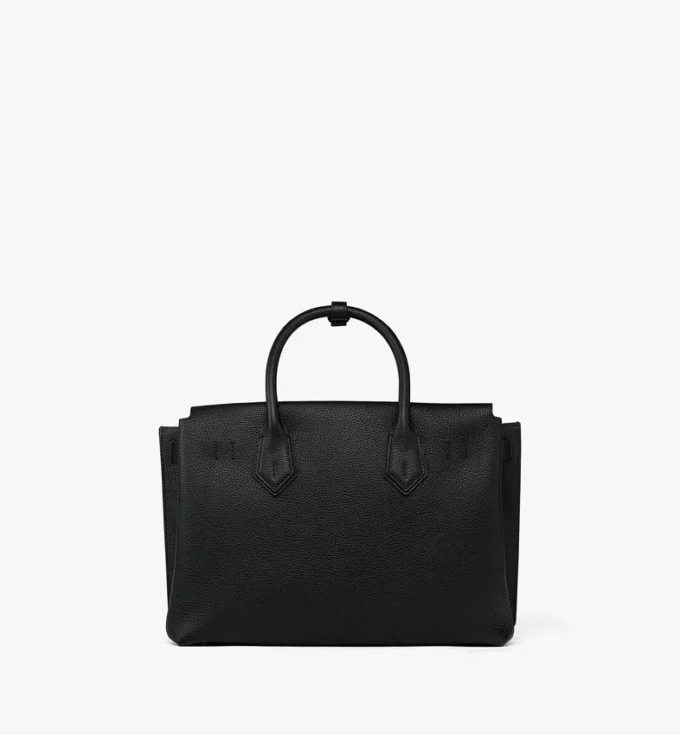 Sac cabas Milla en cuir grainé