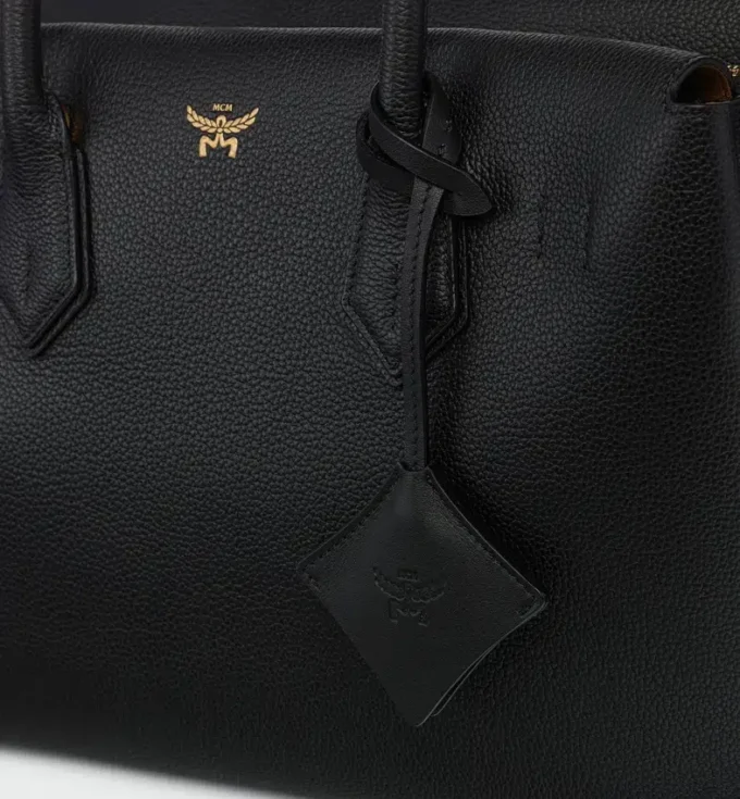 Sac cabas Milla en cuir grainé