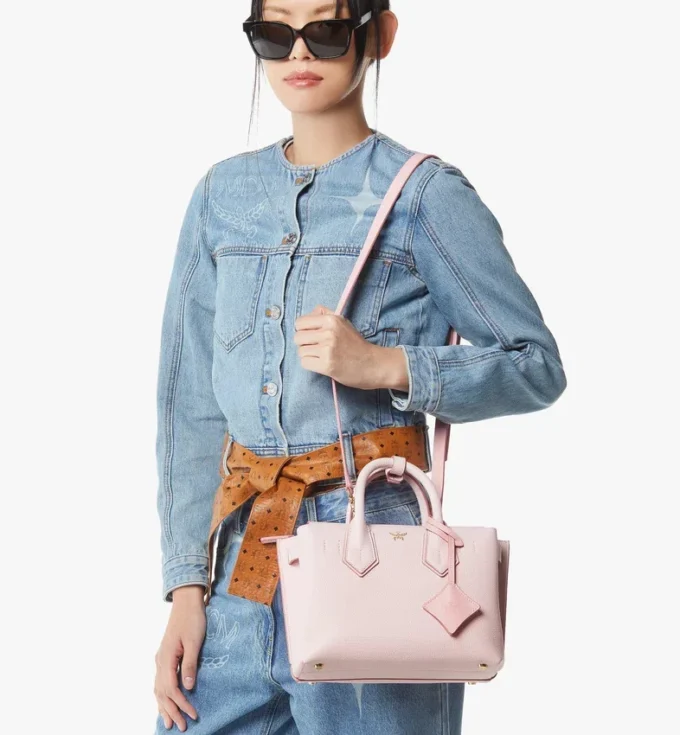 Sac cabas Milla en cuir grainé Sac cabas Milla en cuir grainé