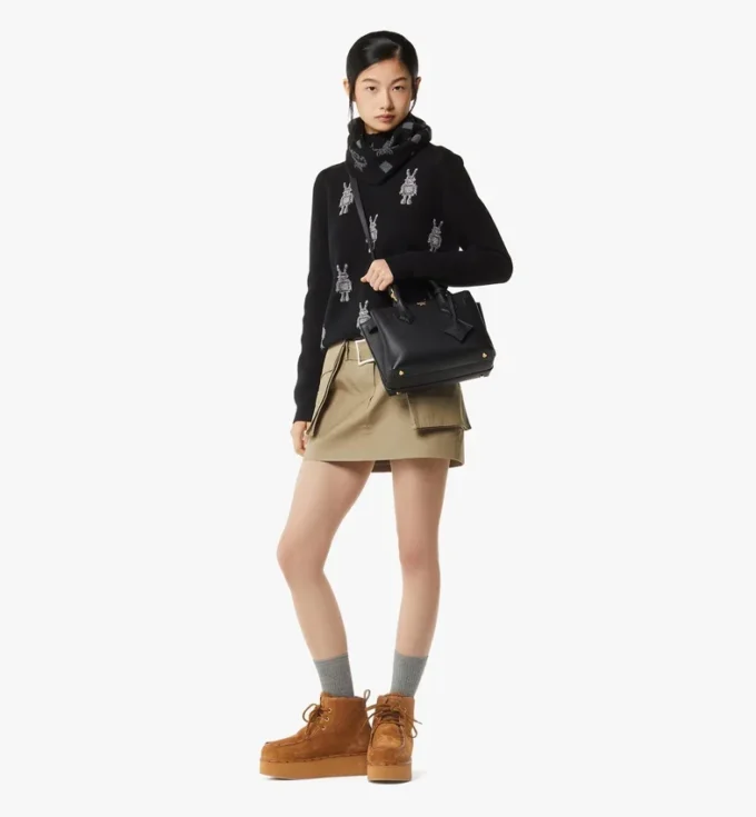 Sac cabas Milla en cuir grainé Sac cabas Milla en cuir grainé