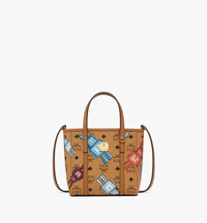 Sac cabas Toni Shopper à fermeture zippée en Visetos Rabot