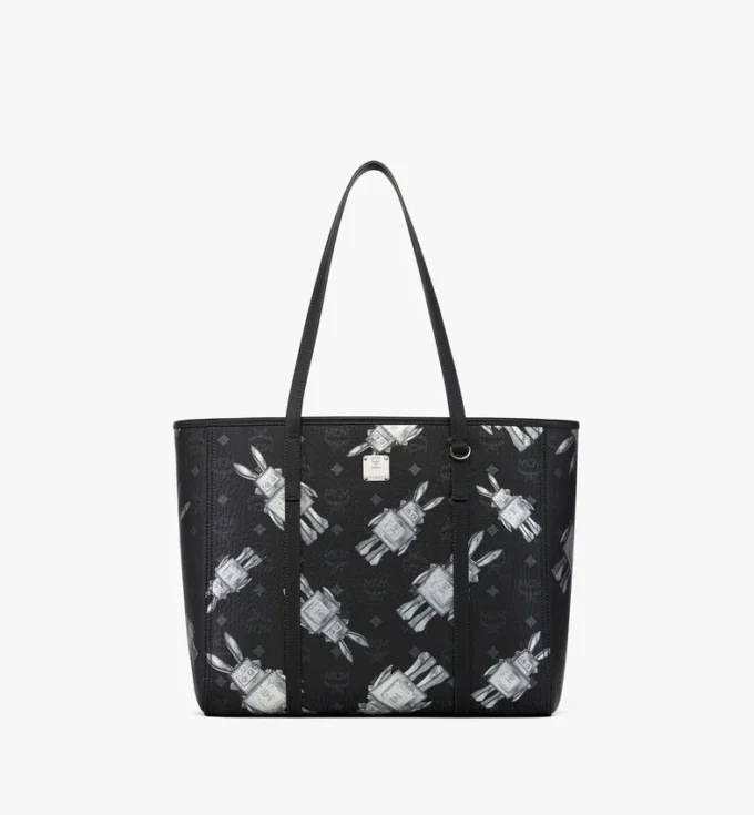 Sac cabas Toni Shopper à fermeture zippée en Visetos Rabot Sac cabas Toni Shopper à fermeture zippée en Visetos Rabot