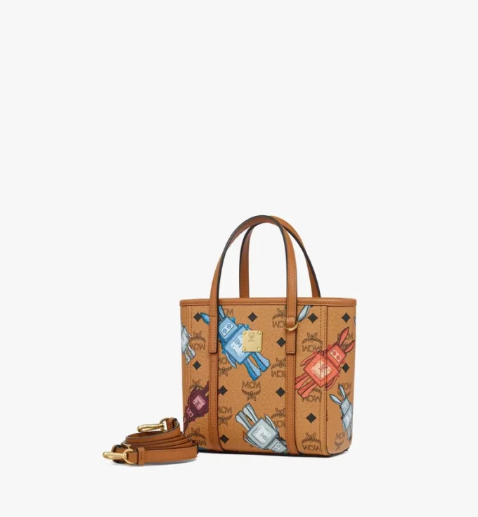 Sac cabas Toni Shopper à fermeture zippée en Visetos Rabot