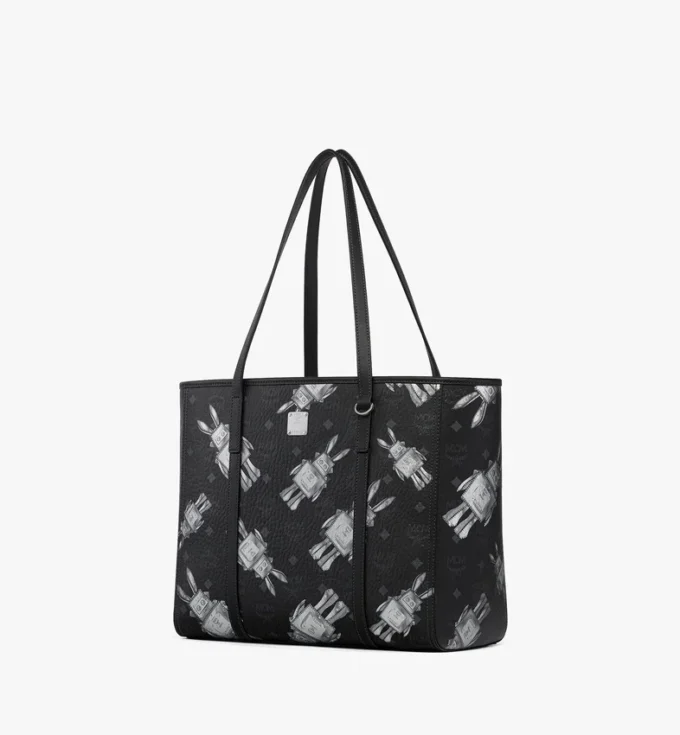 Sac cabas Toni Shopper à fermeture zippée en Visetos Rabot Sac cabas Toni Shopper à fermeture zippée en Visetos Rabot