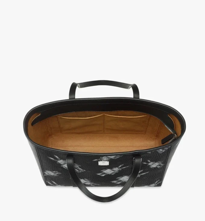 Sac cabas Toni Shopper à fermeture zippée en Visetos Rabot Sac cabas Toni Shopper à fermeture zippée en Visetos Rabot