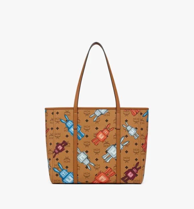 Sac cabas Toni Shopper à fermeture zippée en Visetos Rabot Sac cabas Toni Shopper à fermeture zippée en Visetos Rabot