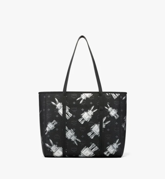 Sac cabas Toni Shopper à fermeture zippée en Visetos Rabot Sac cabas Toni Shopper à fermeture zippée en Visetos Rabot
