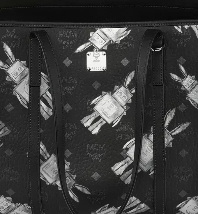 Sac cabas Toni Shopper à fermeture zippée en Visetos Rabot Sac cabas Toni Shopper à fermeture zippée en Visetos Rabot