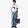 Sac cabas Toni Shopper à fermeture zippée en Visetos Rabot Sac cabas Toni Shopper à fermeture zippée en Visetos Rabot