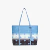 Sac cabas Toni Shopper à fermeture zippée sur le dessus, en toile Visetos dégradée