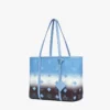 Sac cabas Toni Shopper à fermeture zippée sur le dessus, en toile Visetos dégradée