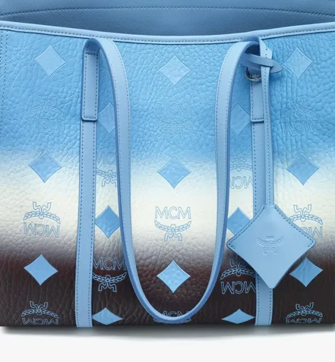 Sac cabas Toni Shopper à fermeture zippée sur le dessus, en toile Visetos dégradée