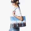 Sac cabas Toni Shopper à fermeture zippée sur le dessus, en toile Visetos dégradée
