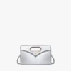 Sac Diamond en cuir miroir métallisé