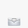 Sac Diamond en cuir miroir métallisé