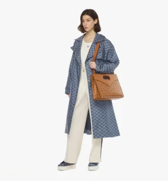 sac diamond en mlange de cuir visetos 2 330x357 - Sac Diamond en m&eacute;lange de cuir Visetos