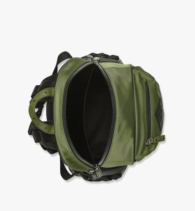 Sac à dos Aren en Econyl® et cuir imprimé Monogram