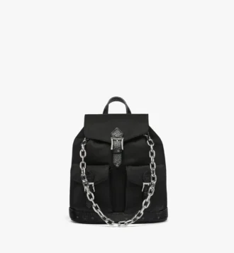 Sac à dos à cordon Aren en Econyl® et cuir