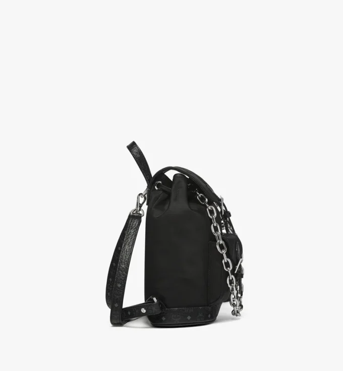 Sac à dos à cordon Aren en Econyl® et cuir Sac à dos à cordon Aren en Econyl® et cuir