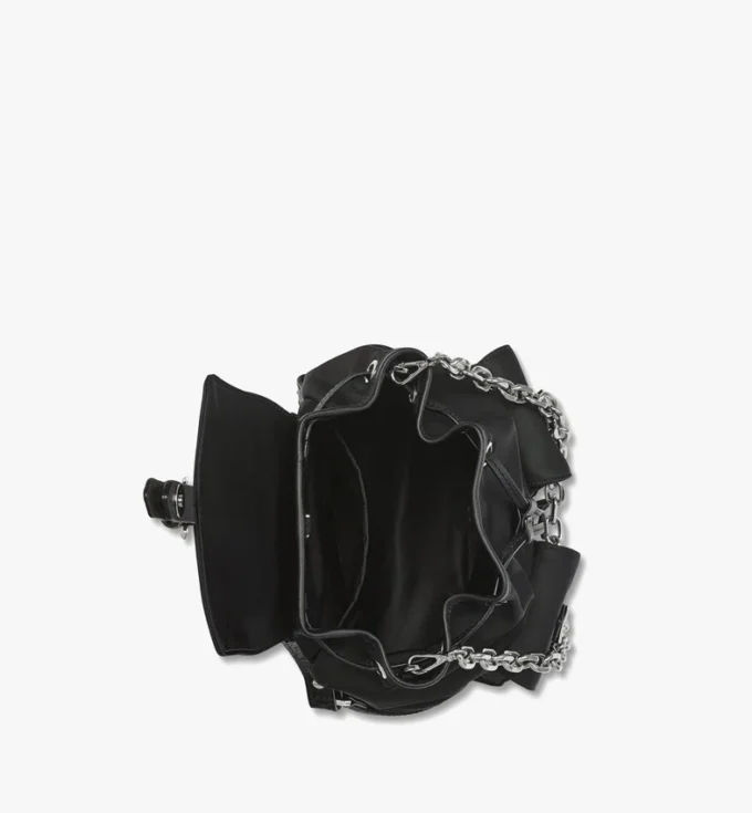 Sac à dos à cordon Aren en Econyl® et cuir Sac à dos à cordon Aren en Econyl® et cuir