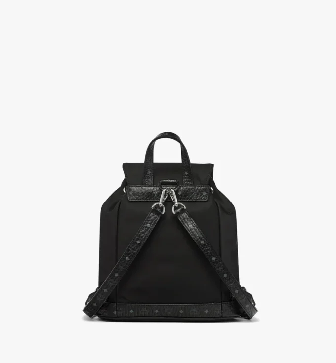 Sac à dos à cordon Aren en Econyl® et cuir Sac à dos à cordon Aren en Econyl® et cuir
