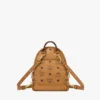 Sac à dos Stark Bebe Boo à clous sur les côtés en Visetos Sac à dos Stark Bebe Boo à clous sur les côtés en Visetos