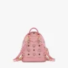 Sac à dos Stark Bebe Boo à clous sur les côtés en Visetos Sac à dos Stark Bebe Boo à clous sur les côtés en Visetos