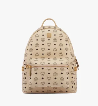 Sac à dos Stark à clous latéraux en Visetos