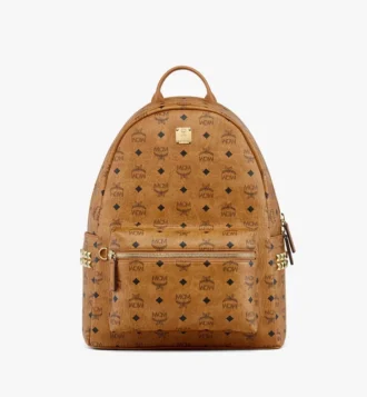 Sac à dos Stark à clous latéraux en Visetos