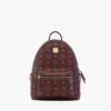 Sac à dos Stark à clous latéraux en Visetos