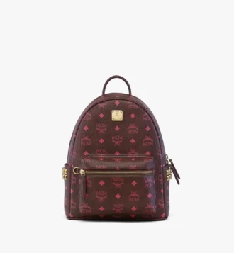 Sac à dos Stark à clous latéraux en Visetos