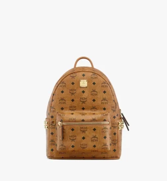 Sac à dos Stark à clous latéraux en Visetos
