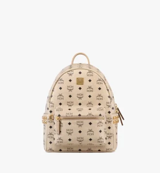 Sac à dos Stark à clous latéraux en Visetos