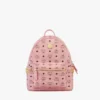 Sac à dos Stark à clous latéraux en Visetos
