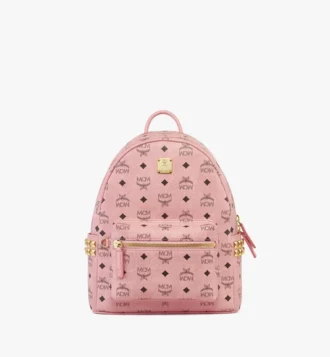 Sac à dos Stark à clous latéraux en Visetos