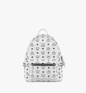 Sac à dos Stark à clous latéraux en Visetos
