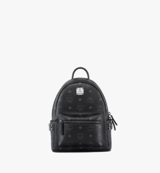 Sac à dos Stark à clous latéraux en Visetos