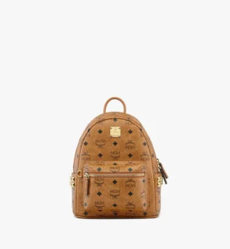 Sac à dos Stark à clous latéraux en Visetos