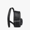 Sac à dos Stark à clous latéraux en Visetos