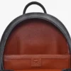 Sac à dos Stark à clous latéraux en Visetos