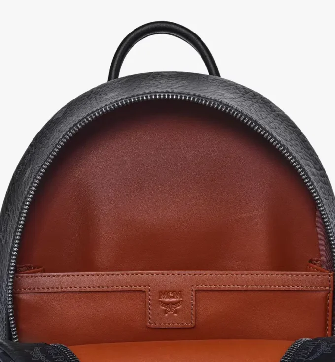 Sac à dos Stark à clous latéraux en Visetos